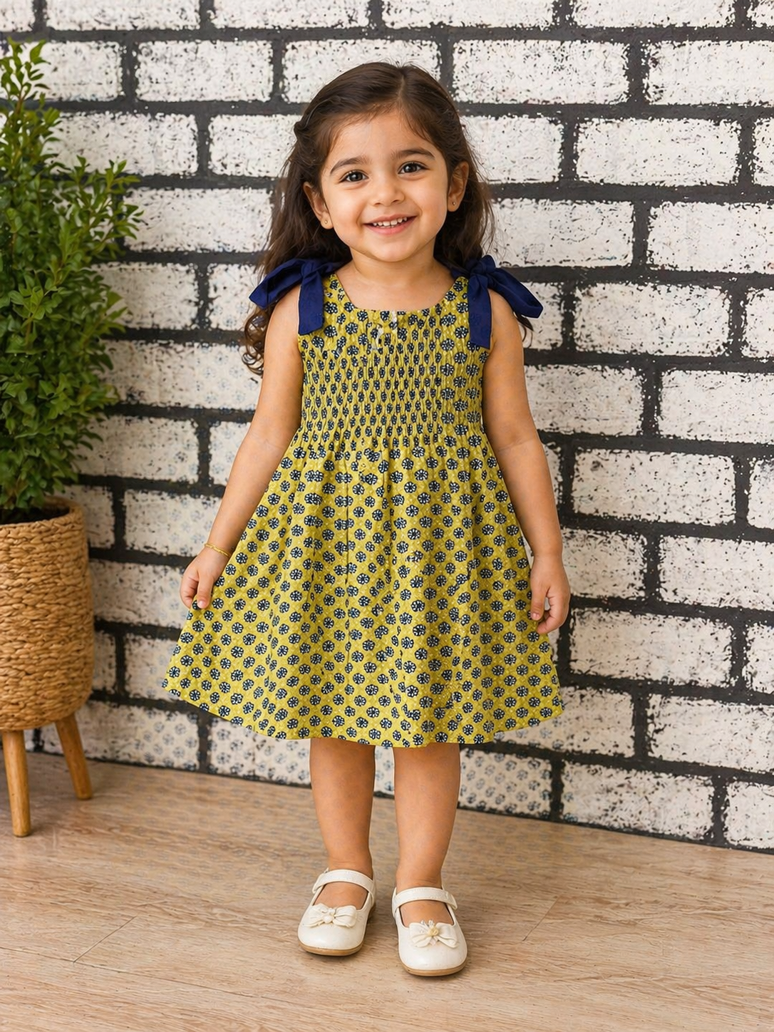 Baby Girls Floral Party Dress | Cute Summer Outfit | 1 - 6 Years