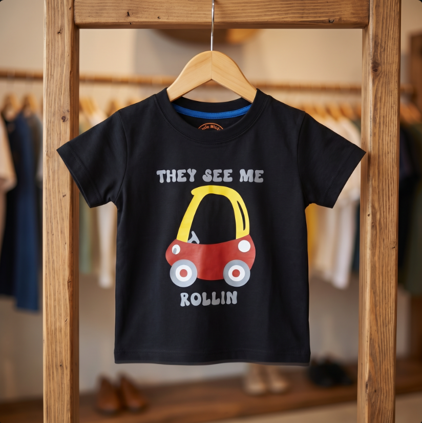 Boys Graphic T-Shirt |  Casual Summer Wear | Ages 1 - 12 Years