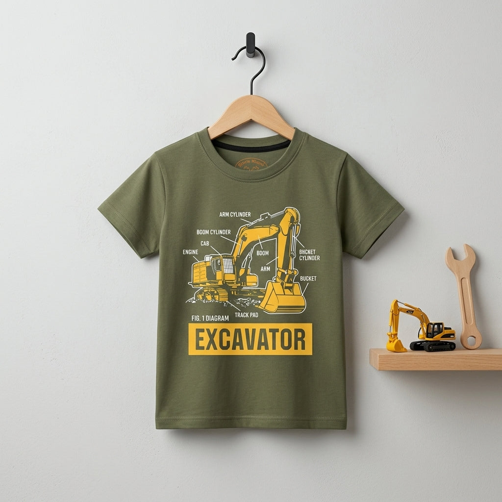Boys Graphic T-Shirt |  Casual Summer Wear | Ages 1 - 12 Years